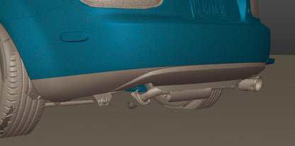 Rear Spats – Mazda MX-5 Miata (NC1, 2006-2008)