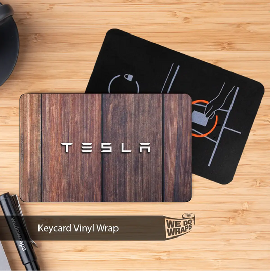 Wood Paneling | NFC Key Card Wrap