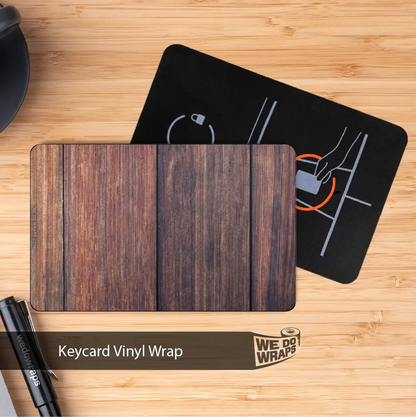 Wood Paneling | NFC Key Card Wrap