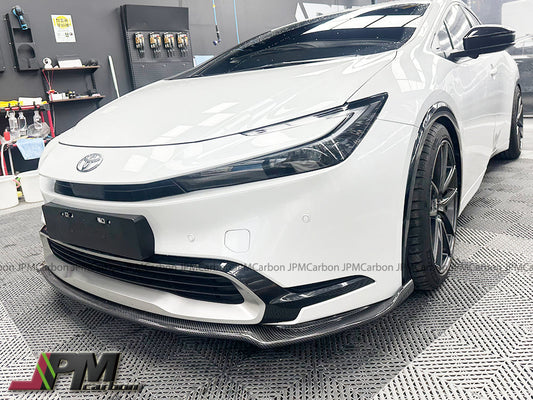 [JPMCarbon] SB Style Carbon Fiber Front Add-on Lip Fits For 2023-2025 Toyota PRIUS PHEV XW60