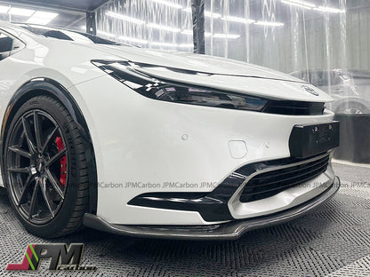 [JPMCarbon] SB Style Carbon Fiber Front Add-on Lip Fits For 2023-2025 Toyota PRIUS PHEV XW60
