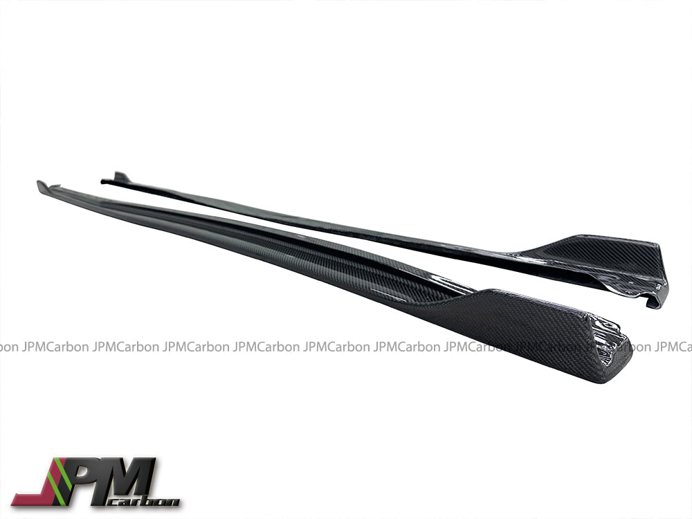 [JPMCarbon] SB Style Carbon Fiber Side Skirt Add-on Lips Fits For 2023-2025 Toyota PRIUS PHEV XW60