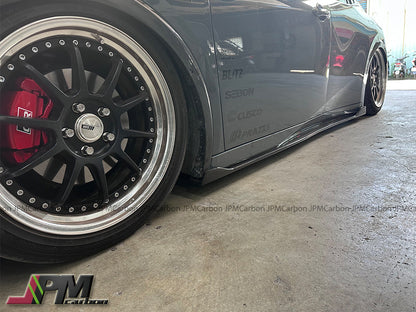 [JPMCarbon] SB Style Carbon Fiber Side Skirt Add-on Lips Fits For 2023-2025 Toyota PRIUS PHEV XW60