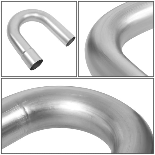 3.0" Mild Steel DIY Custom Exhaust Pipes - 8 Piece Kit