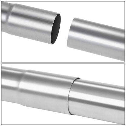 2" to 2.15" Flared 45 Degree Exhaust Pipe Bend Tubing Mild Steel