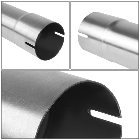 3.0"-3.15" Flared 45 Degree L-Bend Exhaust Pipe Tubing Stainless Steel