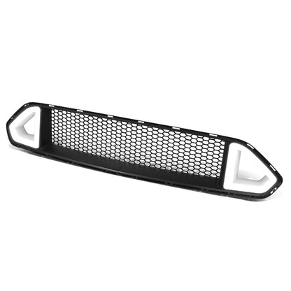 2018-2020 Ford Mustang Honeycomb Front Upper Grille with Triangle LED DRL