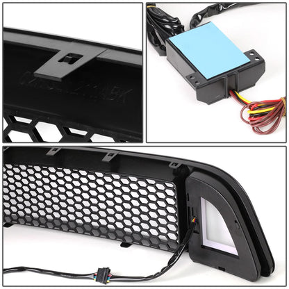 2013-2014 Ford Mustang Honeycomb Mesh LED DRL Grille
