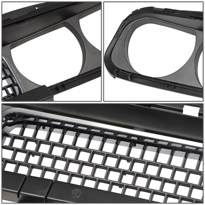 08-14 Dodge Challenger Front Bumper Grille - Matte Black