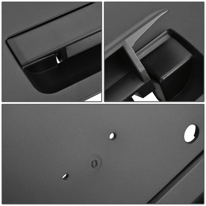 04-12 Nissan Titan Tailgate Handle with Emblem Provision - Black