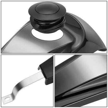 08-20 Harley Electra Road Glide Dash Fuel Console Gas Tank Cap Cover