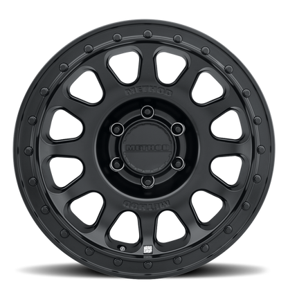 Method MR709 HD Bead Grip 20x 9in / ET12 / 8x6.5 BP / 121.3mm Bore - Black Wheel