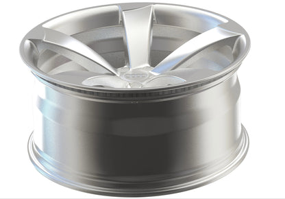 Set of Audi Forged "Rotor" Style Wheels