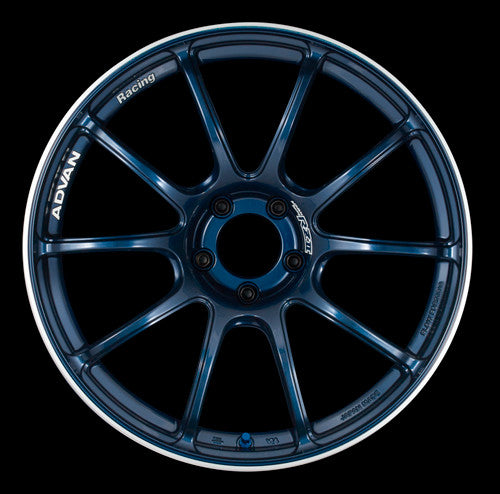 Advan RZII 19x9.0 +45 5x114.3 Racing Indigo Blue Wheel