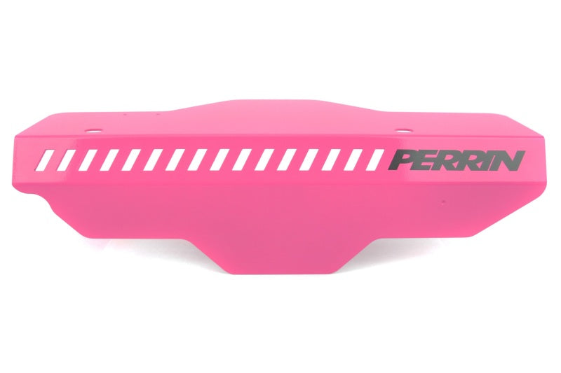 Perrin [02-14 WRX, 04-21 STI] Belt Cover Hyper Pink | PSP-ENG-150HP
