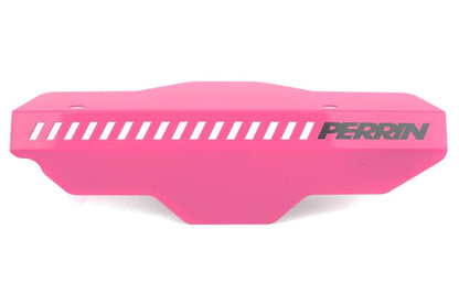 Perrin [02-14 WRX, 04-21 STI] Belt Cover Hyper Pink | PSP-ENG-150HP