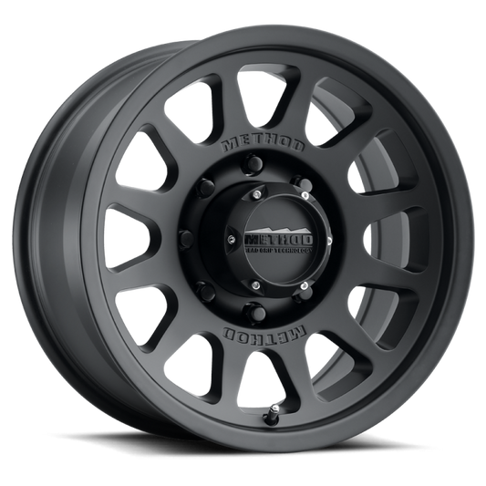 Method MR703 Bead Grip 18x9 12mm Offset 8x6.5 130.81mm CB - Matte Black