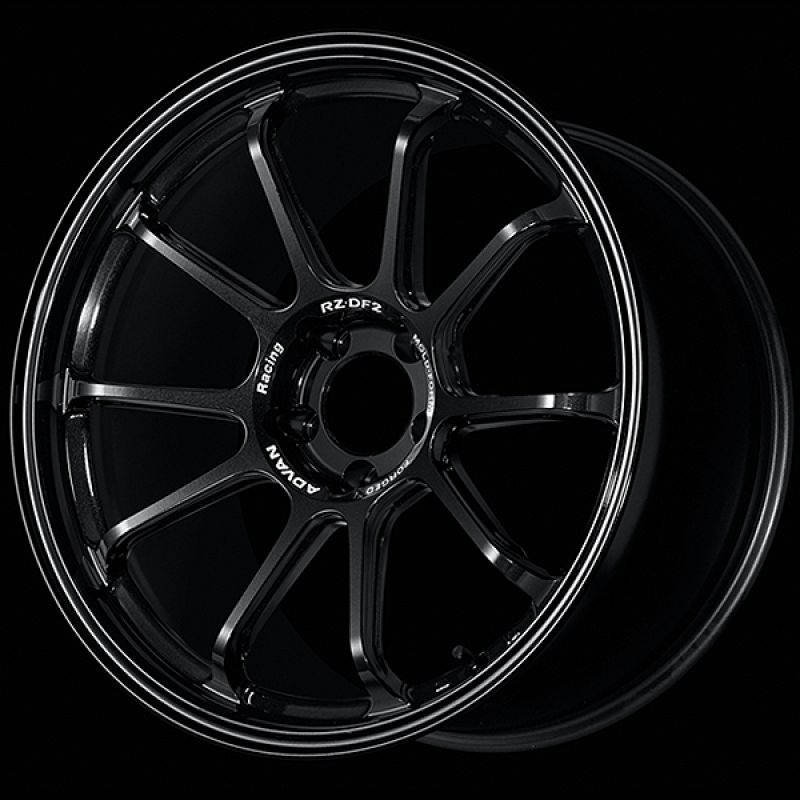 Advan RZ-DF2 19x9.5 / +44 Offset / 5x100 / 63mm Bore / Racing Titanium ...
