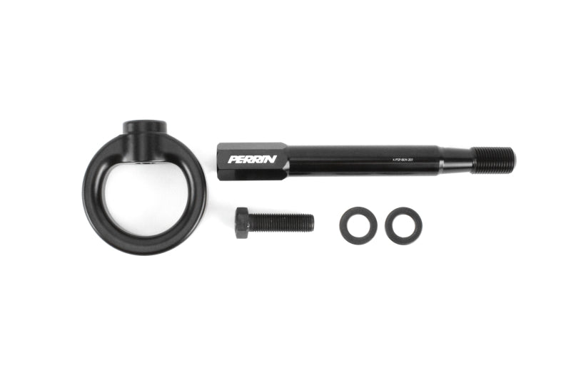 PERRIN Tow Hook Kit Rear Black WRX 2008-2014 / STI Sedan 2008-2014 | PSP-BDY-251BK