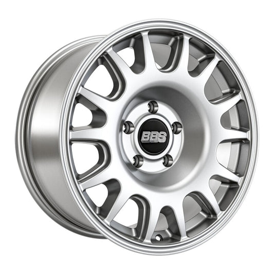 BBS TS-R 18x9in - 5x120 - 72.56 CB - ET30 - Satin Silver Wheel