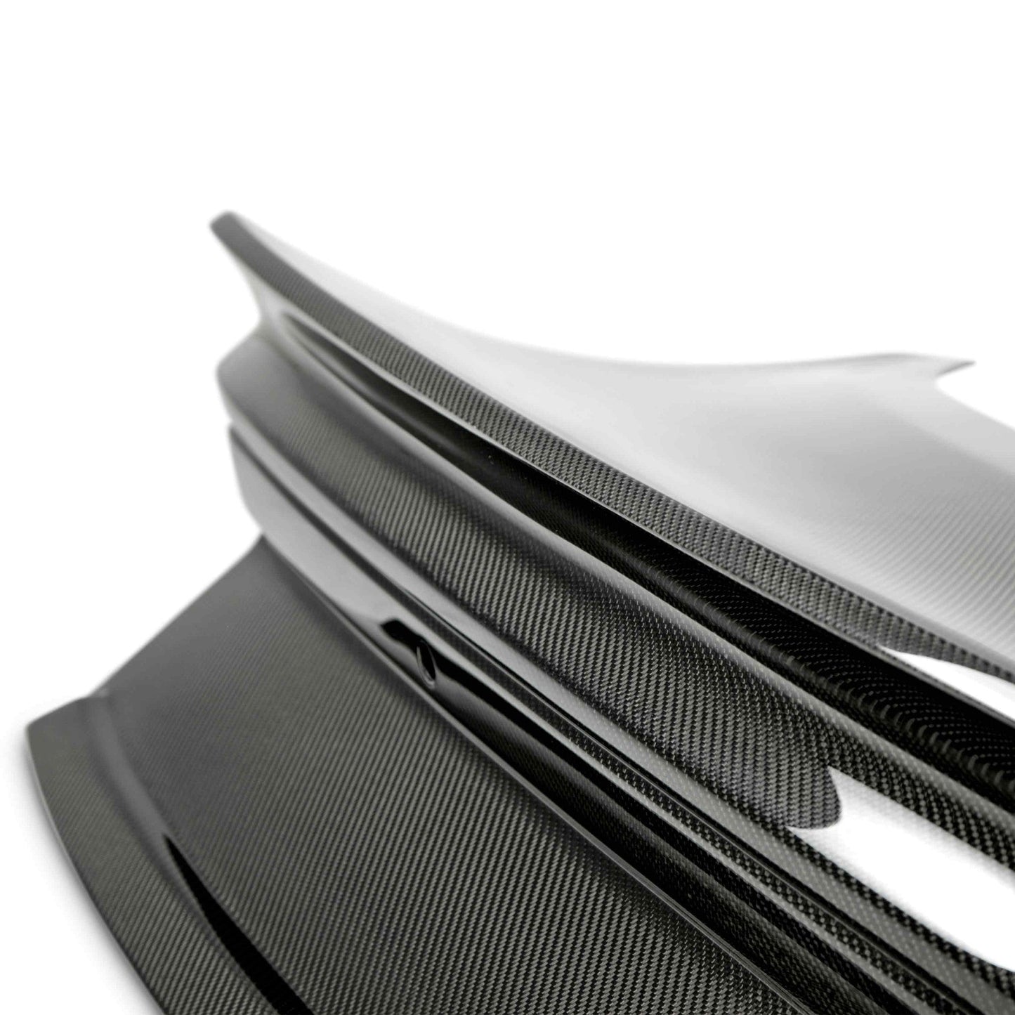2015-2023 MUSTANG DOUBLE SIDED CARBON FIBER TYPE-ST DECKLID WITH INTEGRATED SPOILER