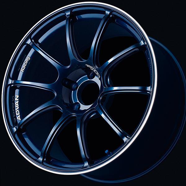 Advan RZII 19x9.5 +50 5x114.3 Racing Indigo Blue Wheel