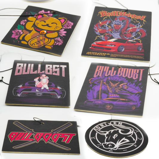 Bull Boost New Car Smell Air Fresheners 6 Pack