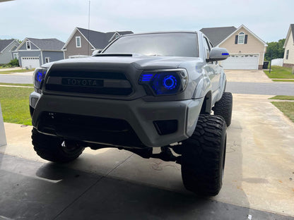 Color Flow Angry Eye Halos 5v Sk6812 Rgbw
