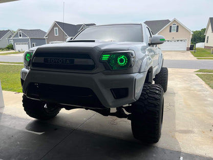 Color Flow Angry Eye Halos 5v Sk6812 Rgbw