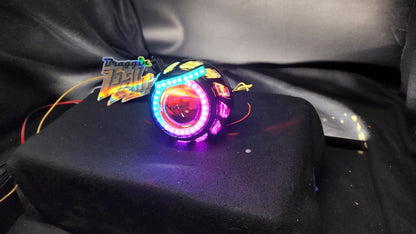 Color Flow Angry Eye Halos 5v Sk6812 Rgbw