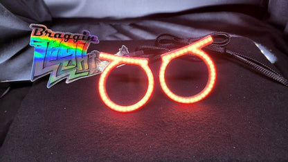Angry Eye RGB Halos Includes Controller With Drl And Turn Signal Inputs