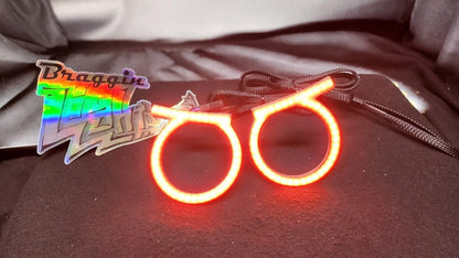 Angry Eye RGB Halos Includes Controller With Drl And Turn Signal Inputs