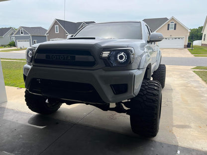 Angry Eye RGB Halos Includes Controller With Drl And Turn Signal Inputs
