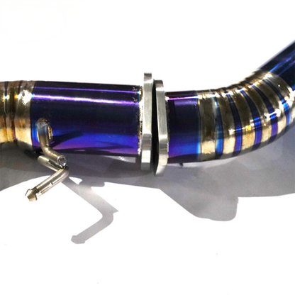 Titanium Catback Exhaust System for Nissan GT‑R 3.8L V6