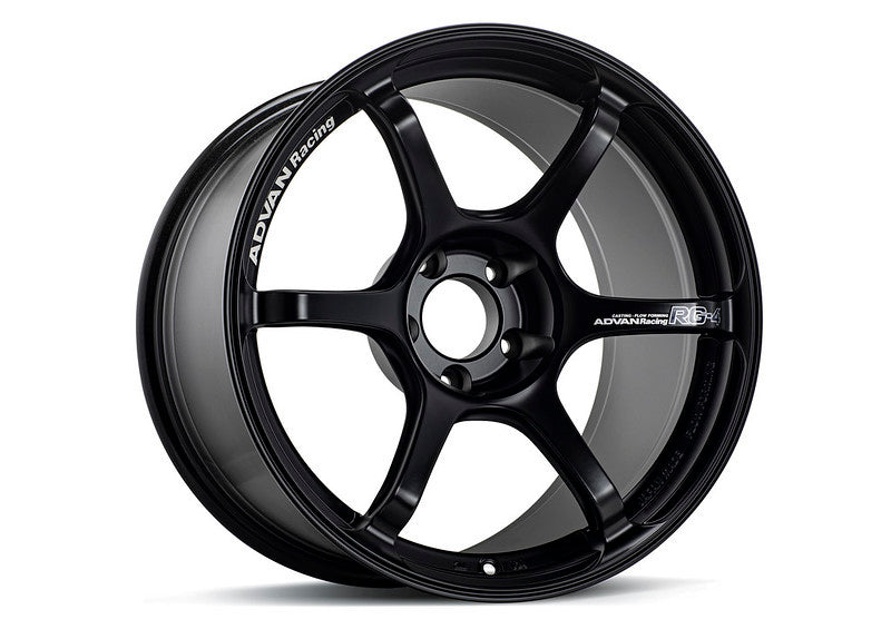 Advan RG-4 18x8 +45 5x120 Semi Gloss Black Wheel – NTXGlow