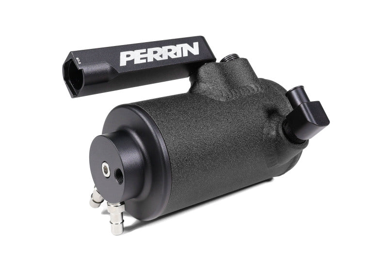 Perrin [22-25 WRX] Air Oil Separator - Black | PSP-ENG-611BK