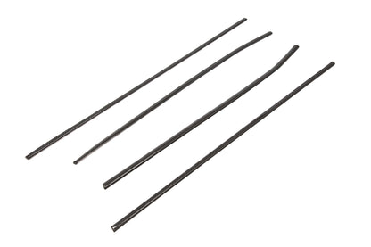 OLM LE Dry Carbon Lower Window Sill Covers - 2015-2021 Subaru WRX / STI