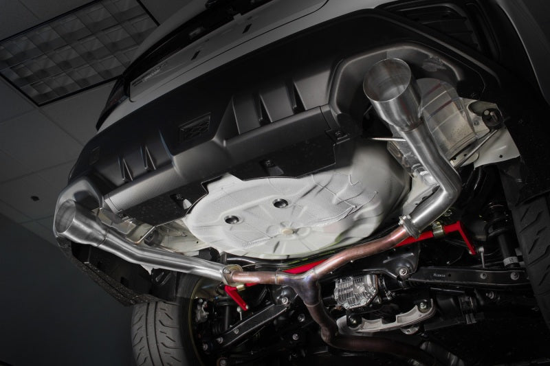 Perrin [22-25 WRX] Dual Single Tip 304SS Axle Back Exhaust | PSP-EXT-341BR