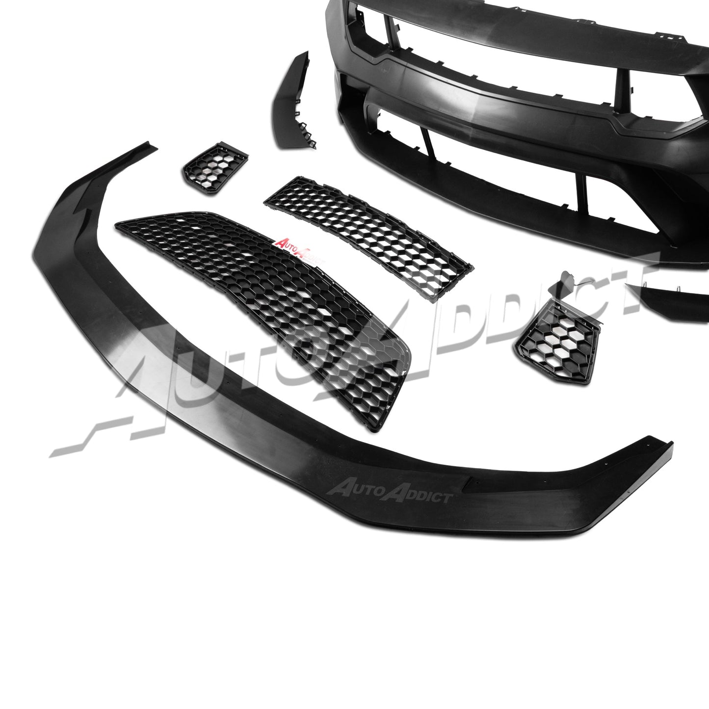 2024-2026 Mustang S650 Type-GTD Conversion Bumper Full Kit For Dark Horse/GT/EcoBoost