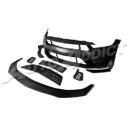 2024-2026 Mustang S650 Type-GTD Conversion Bumper Full Kit For Dark Horse/GT/EcoBoost