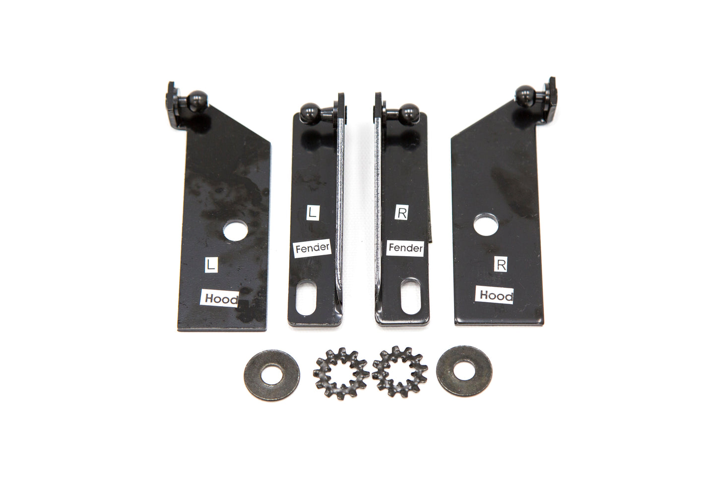 Carbon Reproductions Carbon Kevlar Hood Damper Kit (Red) - 2013-2016 Scion FR-S / 2013-2020 Subaru BRZ / 2017-2019 Toyota 86