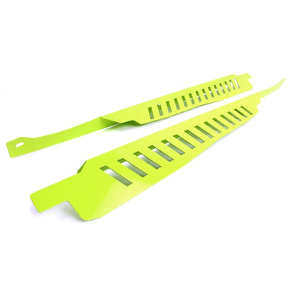 PERRIN Performance [11-14 WRX, 08-14 STI] Fender Shrouds  - Neon Yellow | PSP-ENG-549NY