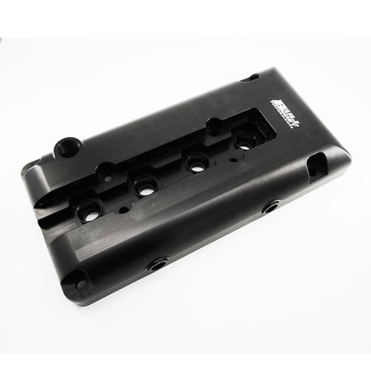 Billet B Series Vented Valve Cover Baffle B16 B18 AN10 For Honda Acura DOHC Vtec