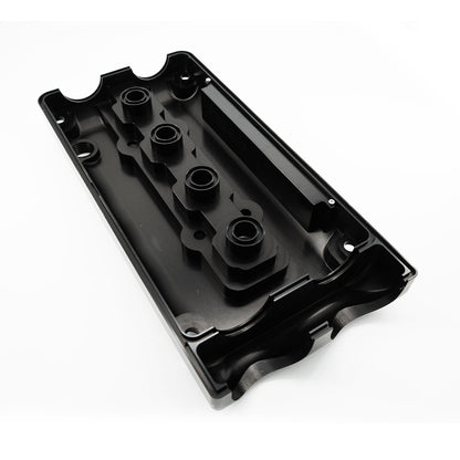 Billet B Series Vented Valve Cover Baffle B16 B18 AN10 For Honda Acura DOHC Vtec