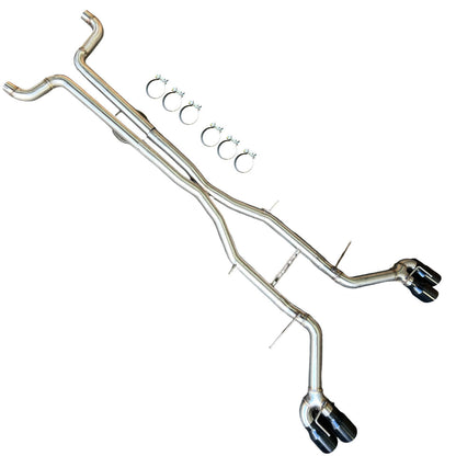 3” Stainless Track Catback Exhaust for 2016-2024 Chevy Camaro SS/ZL1/LT1 6.2L V8