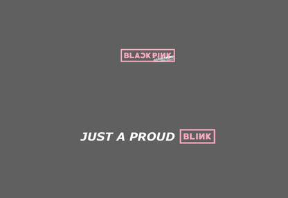 Illumaesthetic KPOP Plate Frame - BLACKPINK