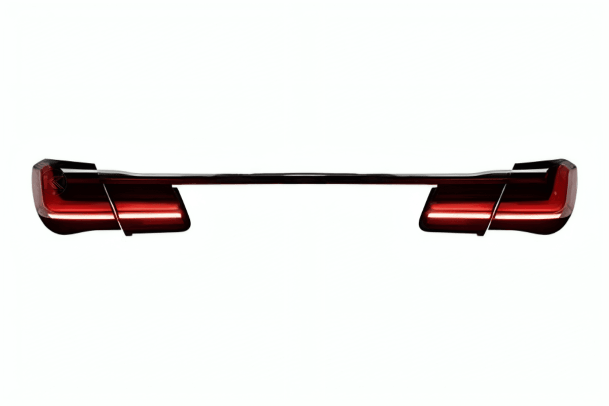 BMW F02 7 Series Red LED Luxury Beam Style Tail Lights (2008 - 2015)