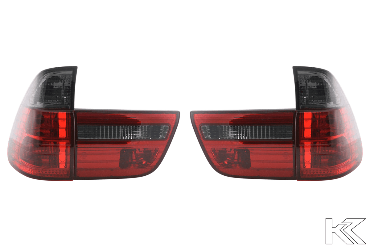 BMW X5 E53 Red/Smoked Taillights Set (1998-2003)