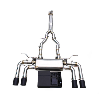 Valved Stainless Steel Catback Exhaust System for Jaguar F‑TYPE V8 5.0T