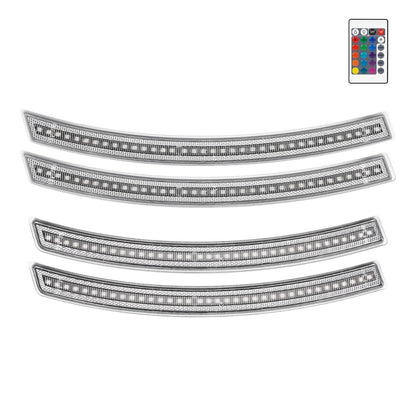 CORVETTE 14-19 FRONT/REAR RGB DYNAMIC LED SIDE MARKERS w/ REMOTE
